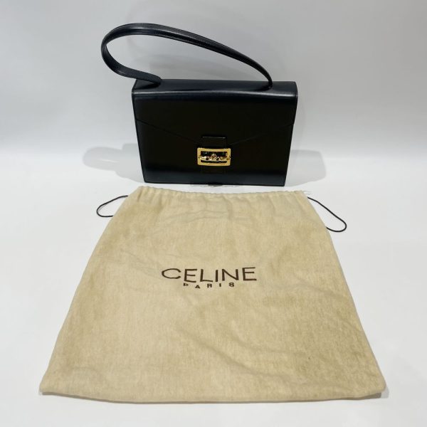 20460902 13 CELINE Chain Metal Square Shoulder Bag