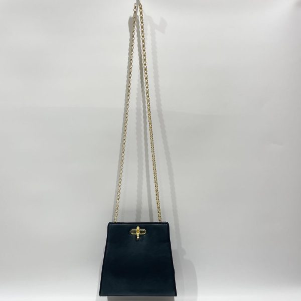 20460918 8 Salvatore Ferragamo Loafer Metal Fittings Turn Lock Chain Crossbody Bag