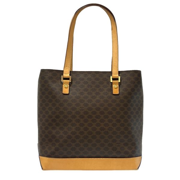 20460919 1 CELINE Macadam Triomphe Tote Bag