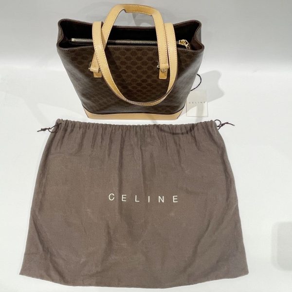 20460919 14 CELINE Macadam Triomphe Tote Bag