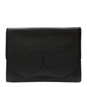 20461979 1 Chanel Matelasse Chain Wallet Black