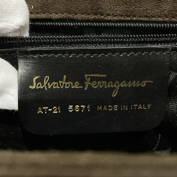 20461983 7 Salvatore Ferragamo Double Gancini 2Way Handbag