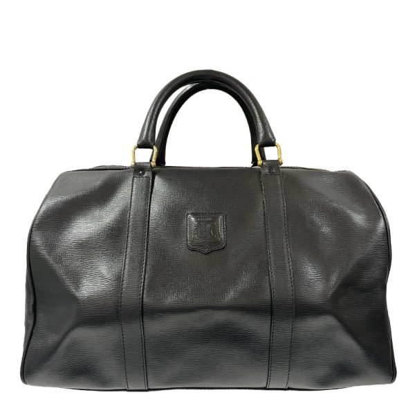 20462020 1 CELINE Macadam Boston Bag Black