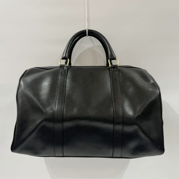 20462020 2 CELINE Macadam Boston Bag Black