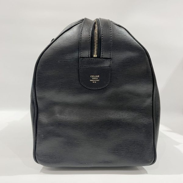 20462020 3 CELINE Macadam Boston Bag Black