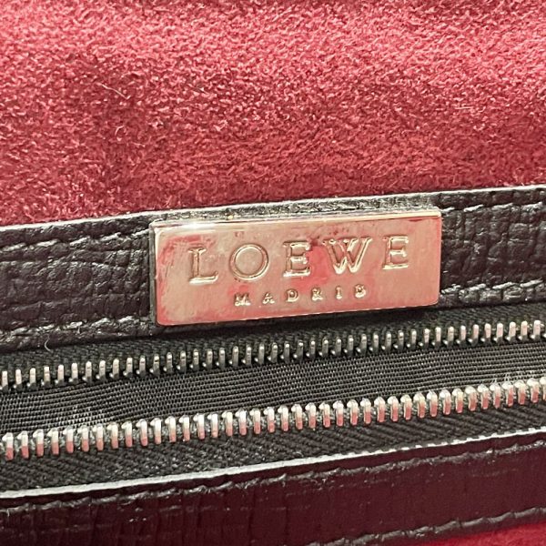 20462030 6 Loewe Logo Embossed Shoulder Bag