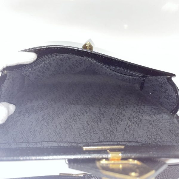 20462032 12 Prada Tessuto Triangle Logo Pouch Shoulder Bag Black