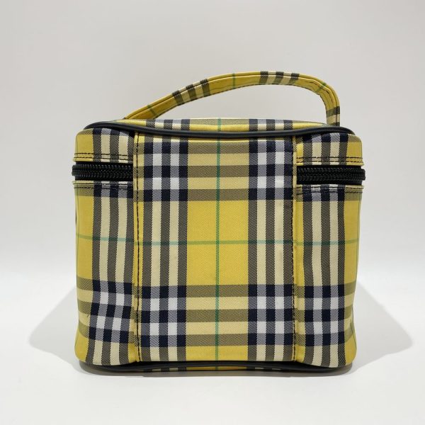 20462144 2 Burberry London Check Vanity Handbag Yellow