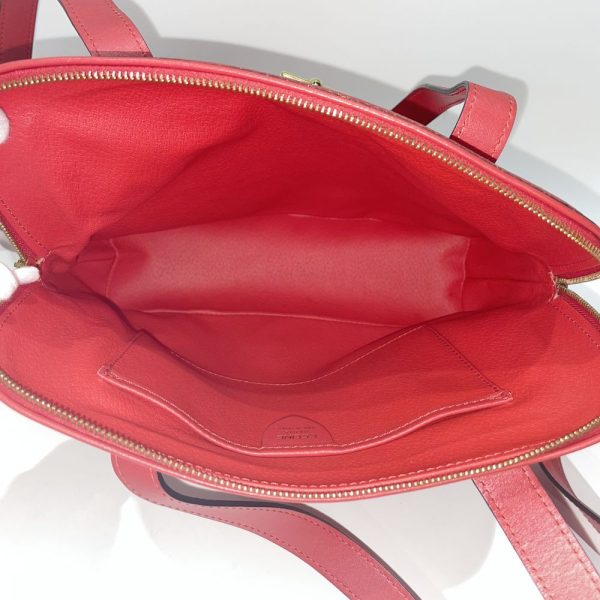 20462269 14 CELINE Circle Logo Shoulder Bag Red