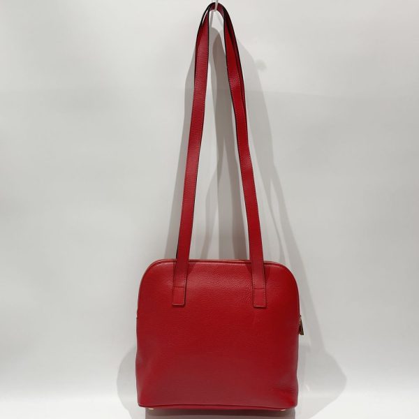 20462269 6 CELINE Circle Logo Shoulder Bag Red