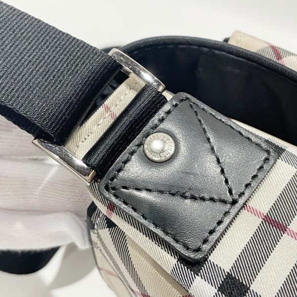 20462283 9 Burberry Blue Label Check Crossbody Bag Biege