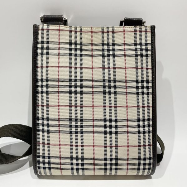 20462950 2 Burberry Check Crossbody Bag Biege