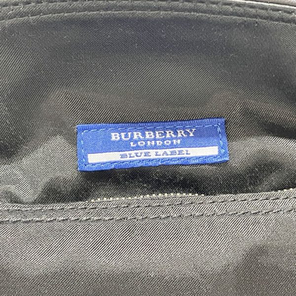 20463096 9 Burberry Blue Label Horse Embroidery White Stitch Gathered Shoulder Bag