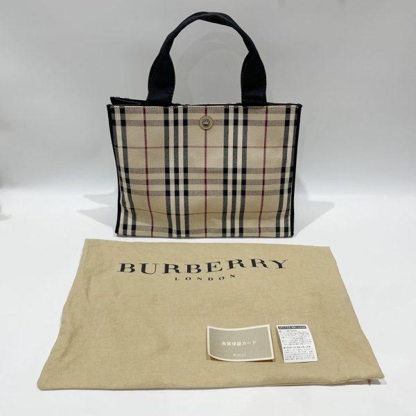 20464317 11 Burberry London Check Square Handbag