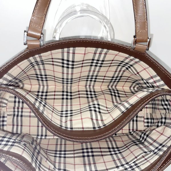 20465078 8 Burberry Logo Internal Check Handbag