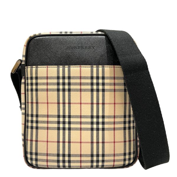 20465082 1 Burberry Logo Check Crossbody Bag