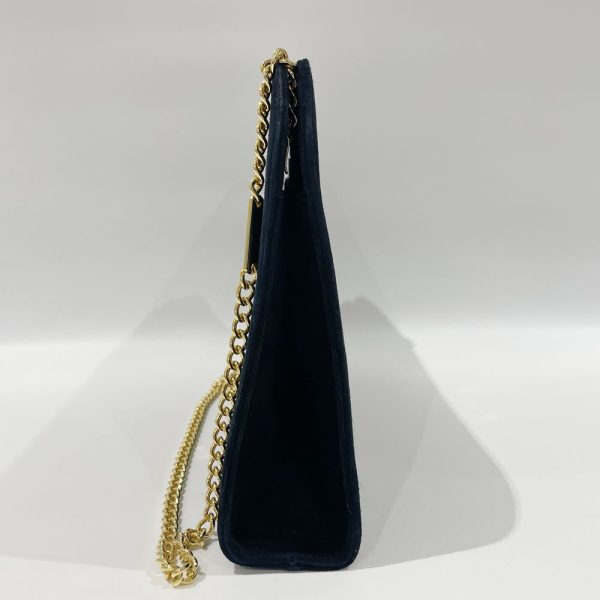 20465486 2 Salvatore Ferragamo Gancini Chain Crossbody Shoulder Bag Navy