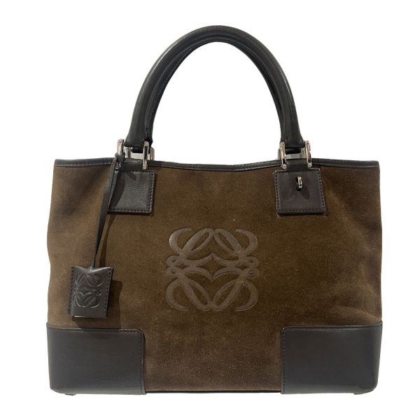 20465514 1 Loewe Tote Amazona Anagram Bag Brown