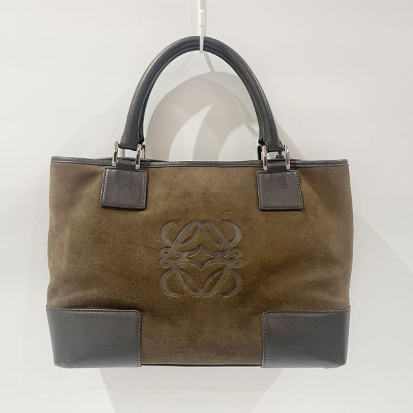 20465514 2 Loewe Tote Amazona Anagram Bag Brown