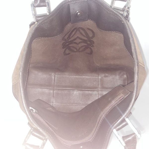 20465514 8 Loewe Tote Amazona Anagram Bag Brown