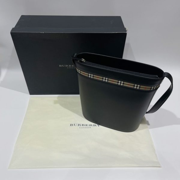 20465521 10 Burberry Partial Check Bucket Crossbody Bag