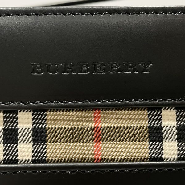 20465521 6 Burberry Partial Check Bucket Crossbody Bag