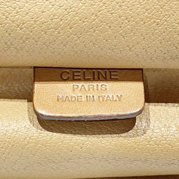 20467983 8 CELINE Macadam Vanity Handbag Brown