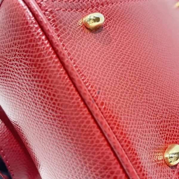 20467987 12 CELINE Logo Mini Handbag Red