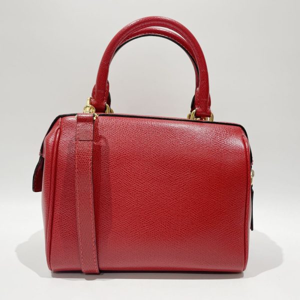 20467987 2 CELINE Logo Mini Handbag Red