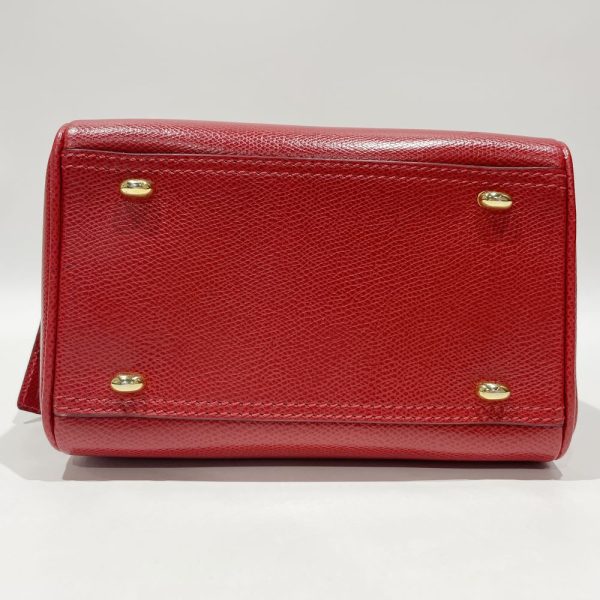 20467987 4 CELINE Logo Mini Handbag Red