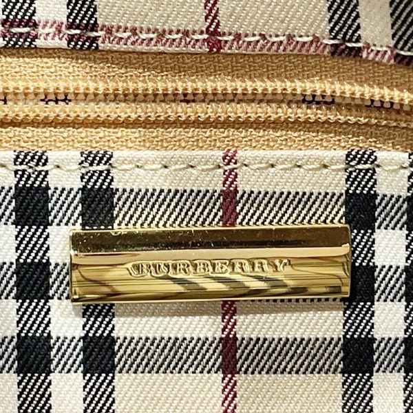 20469085 6 BURBERRY Shoulder Bag Logo Half Moon Crescent Internal Check Bag