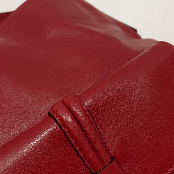 20469093 11 Burberry London Front Pocket Internal Check Red Shoulder Bag