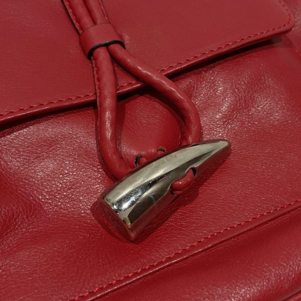 20469093 12 Burberry London Front Pocket Internal Check Red Shoulder Bag