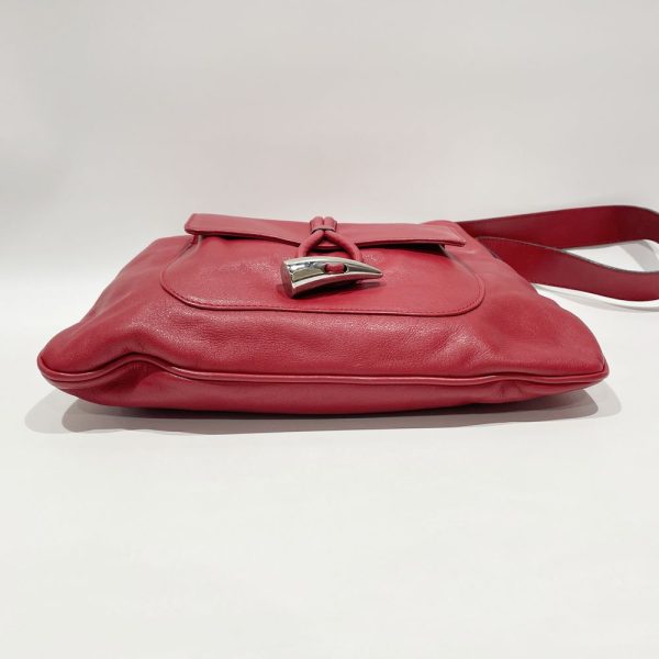 20469093 4 Burberry London Front Pocket Internal Check Red Shoulder Bag