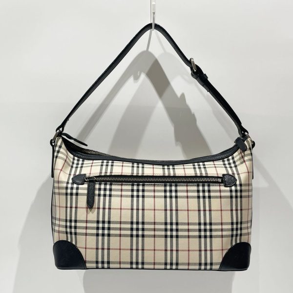 20469094 2 BURBERRY Shoulder Bag Check Bag Biege