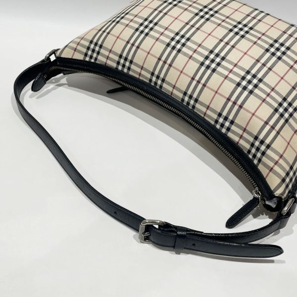 20469094 5 BURBERRY Shoulder Bag Check Bag Biege