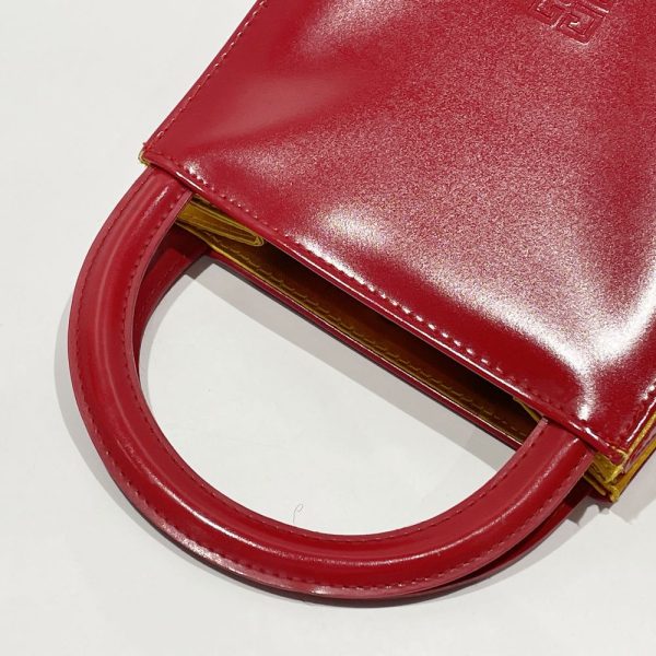 20469102 6 Givenchy Handbag Mini Vintage Red Yellow