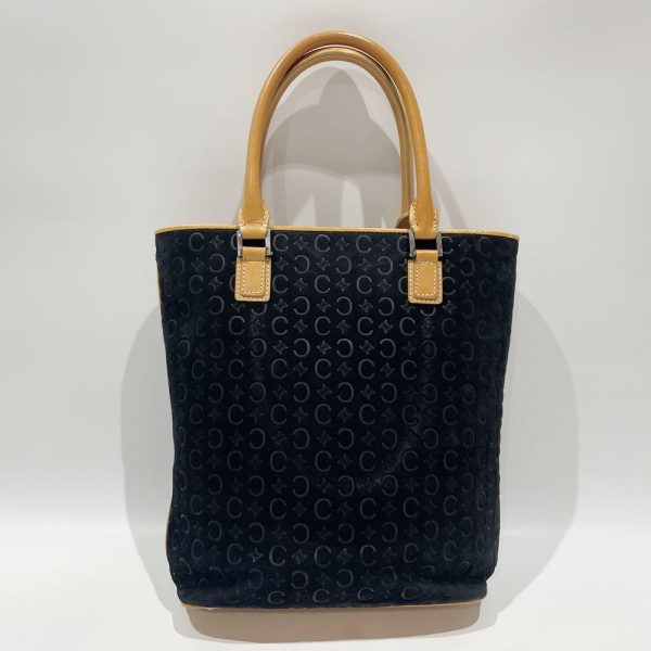 20470869 2 CELINE C Macadam Tote Bag Black