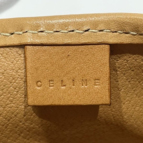 20472395 8 CELINE Macadam Pouch Brown