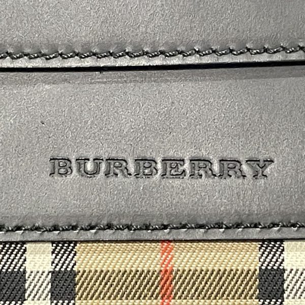 20472419 15 Burberry Shoulder Bag Logo Partial Check Pattern Hobo One Shoulder