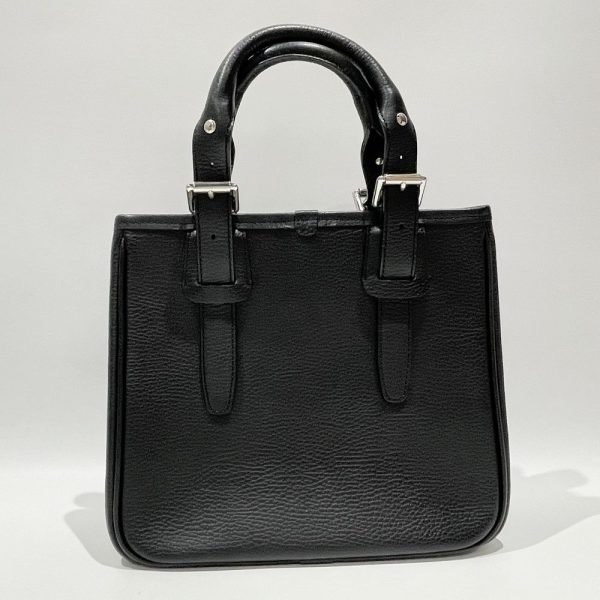 20472780 2 Burberry Handbag Logo Internal Check Black