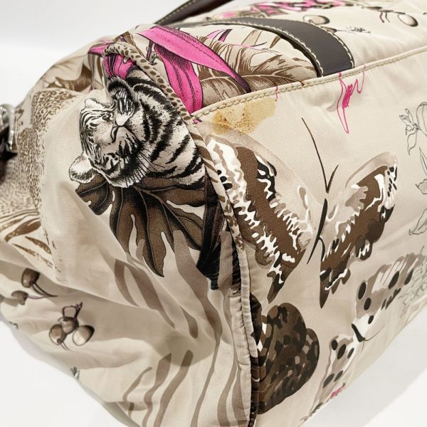 20473998 9 Salvatore Ferragamo Jaguar Flower Print Gancini Tote Bag