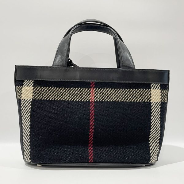 20474005 2 Burberry Handbag London Check Mini Black