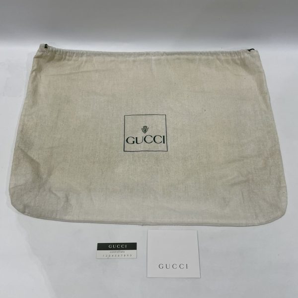 20474725 12 GUCCI Square Type Tote Bag Black