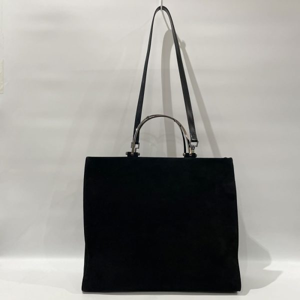 20474725 8 GUCCI Square Type Tote Bag Black