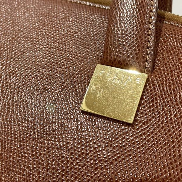 20474730 9 CELINE Logo Plate Handbag