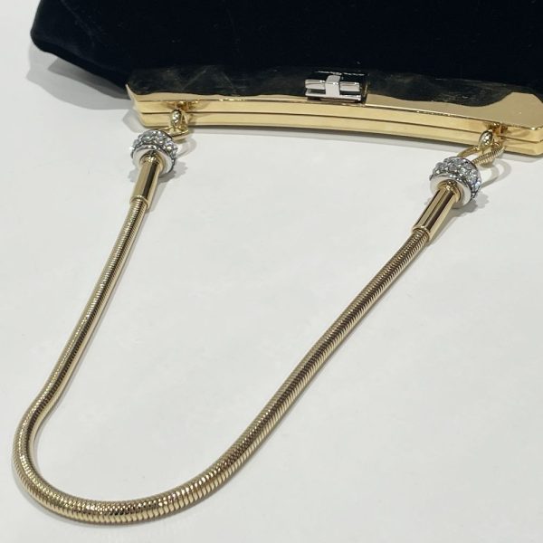 20476152 5 Salvatore Ferragamo Logo Plate Bijou Hardware Chain Mini Party Shoulder Bag