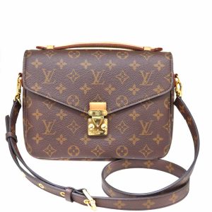 2096 1 Louis Vuitton Monogram Viva Cite MM Brown Canvas Shoulder Bag