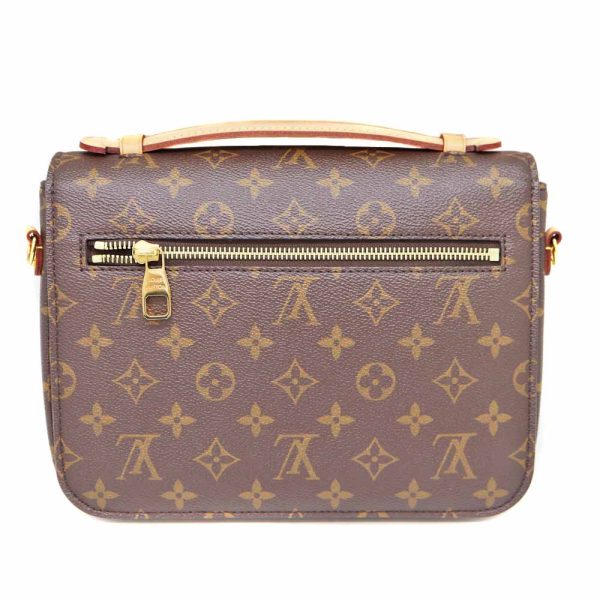 2096 2 Louis Vuitton Pochette Metis MM 2WAY Bag Brown