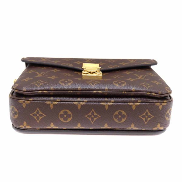 2096 5 Louis Vuitton Pochette Metis MM 2WAY Bag Brown